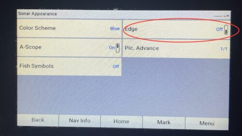 Edge ON/OFF